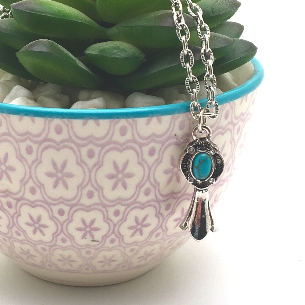 Single Squash Blossom Necklace